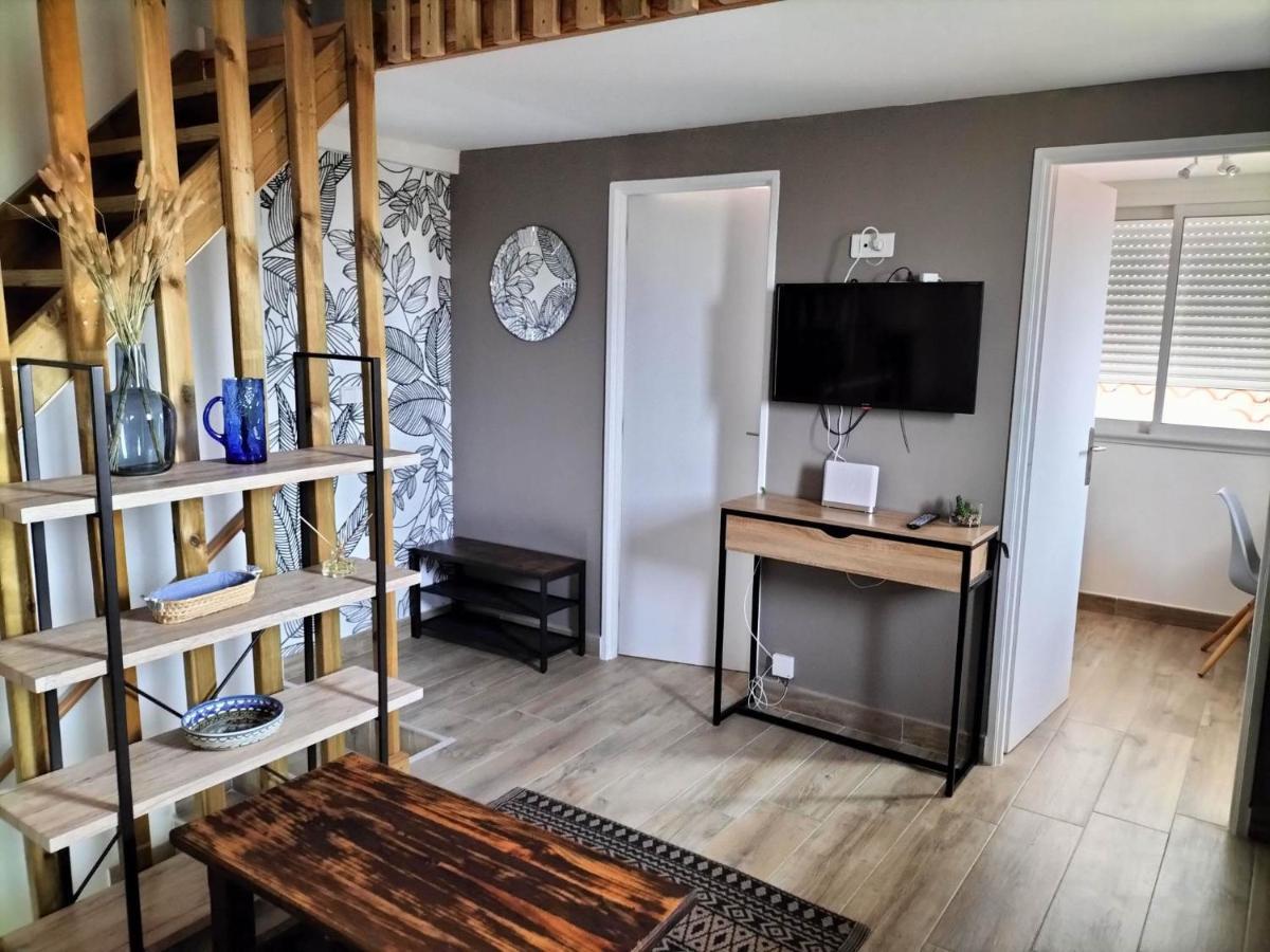 "Les Bambous" Studio Cosy Climatise Au Calme De 37 M2 Parking Gratuit A Argeles Sur Mer Argelès-sur-Mer Exterior foto